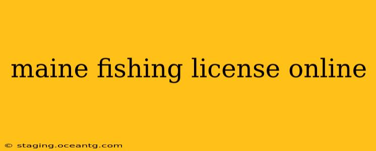 maine fishing license online