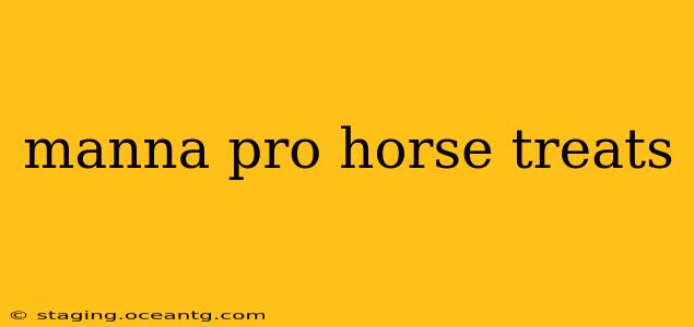 manna pro horse treats