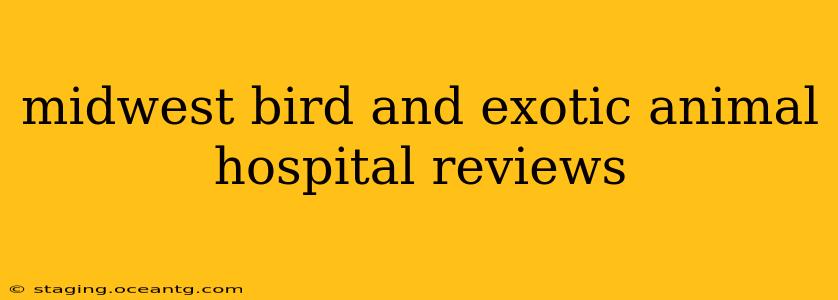 midwest bird and exotic animal hospital reviews