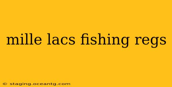 mille lacs fishing regs