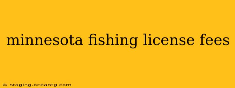 minnesota fishing license fees
