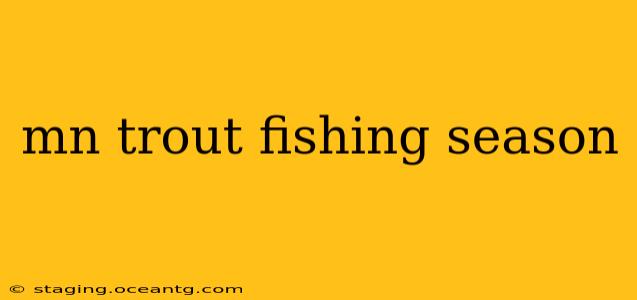 mn trout fishing season