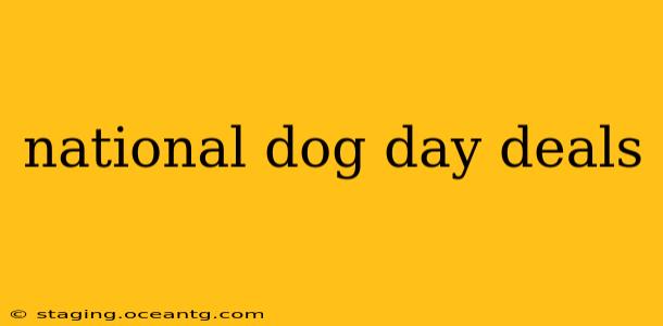 national dog day deals