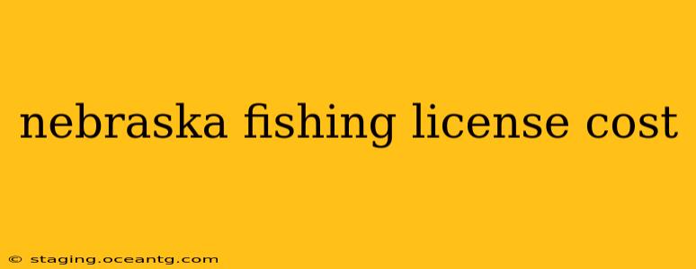 nebraska fishing license cost