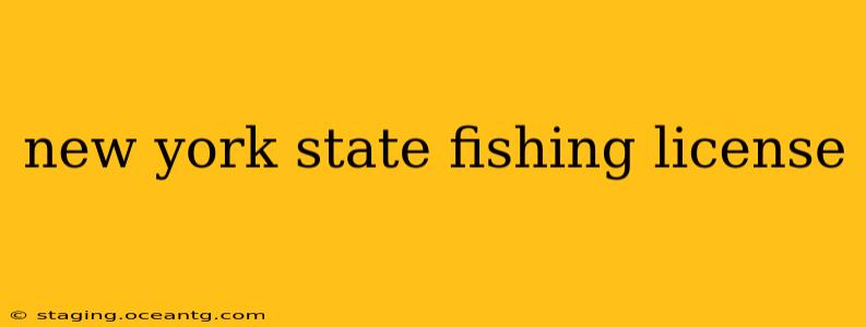 new york state fishing license