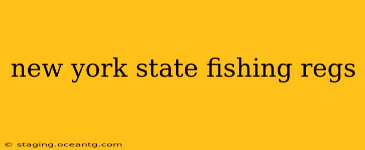 new york state fishing regs
