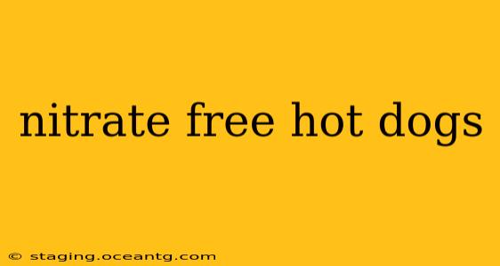 nitrate free hot dogs