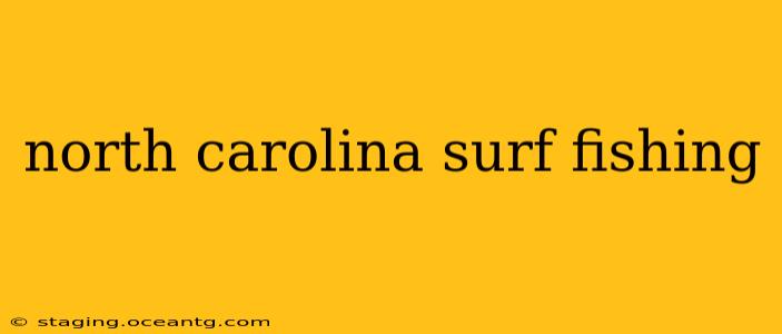 north carolina surf fishing