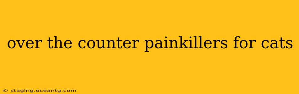 over the counter painkillers for cats