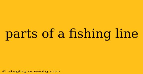 parts of a fishing line