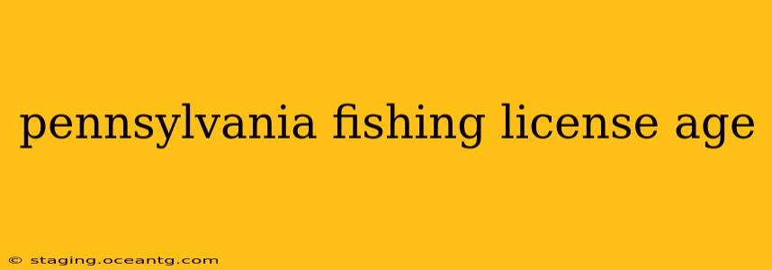pennsylvania fishing license age