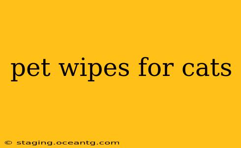 pet wipes for cats