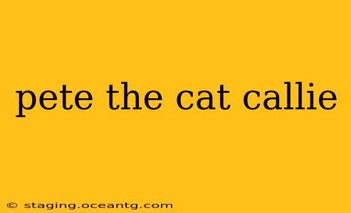 pete the cat callie