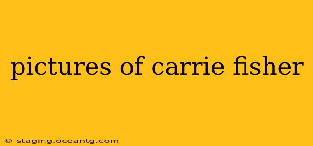pictures of carrie fisher