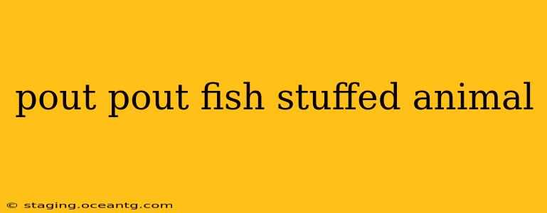 pout pout fish stuffed animal