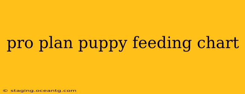 pro plan puppy feeding chart