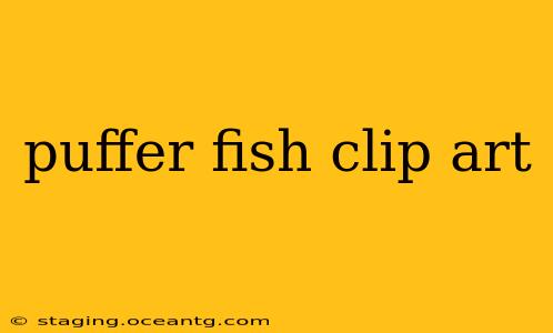 puffer fish clip art