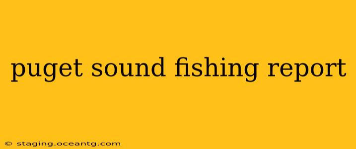 puget sound fishing report