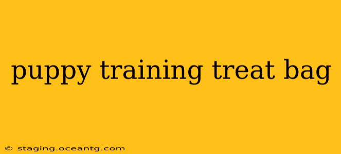 puppy training treat bag