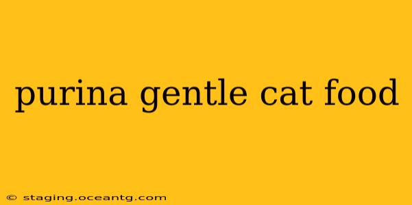 purina gentle cat food