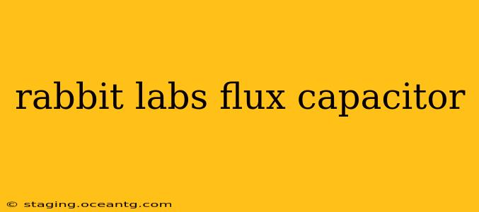 rabbit labs flux capacitor