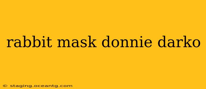 rabbit mask donnie darko