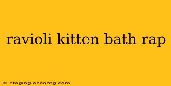 ravioli kitten bath rap