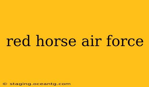 red horse air force