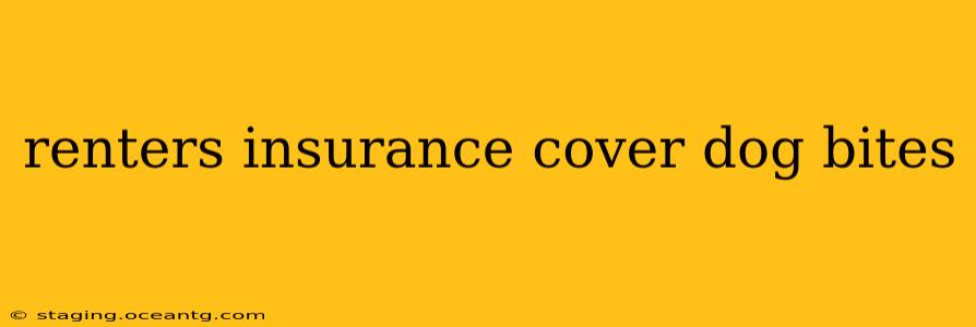 renters insurance cover dog bites