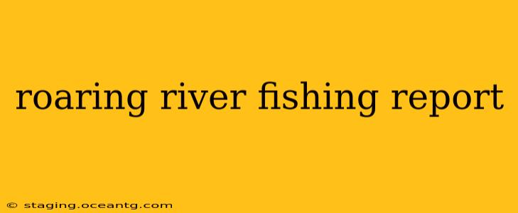 roaring river fishing report