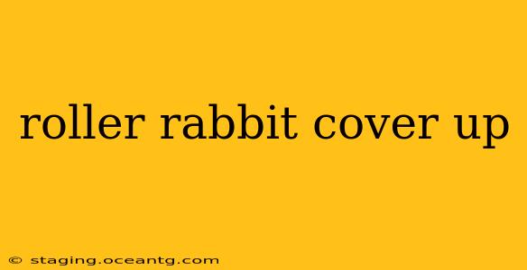 roller rabbit cover up
