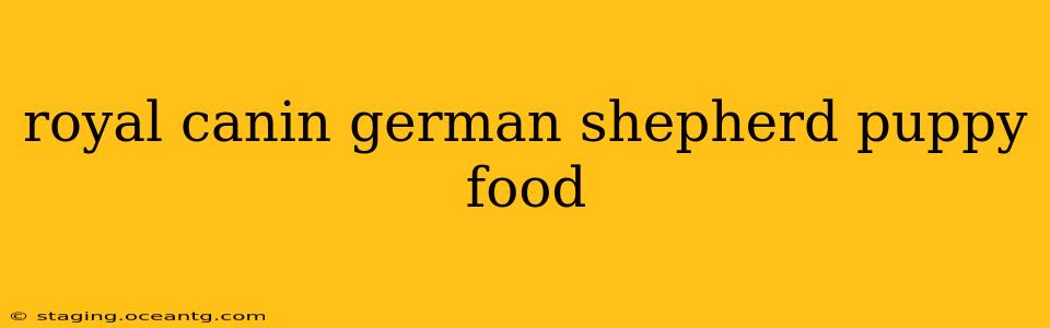 royal canin german shepherd puppy food