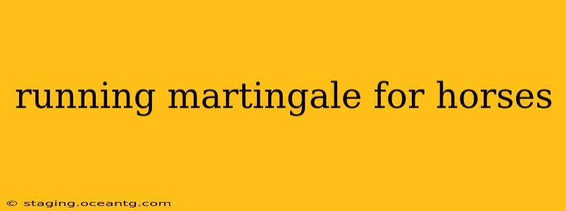 running martingale for horses