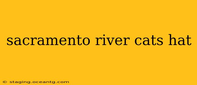 sacramento river cats hat