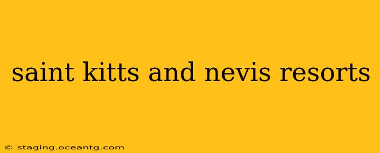 saint kitts and nevis resorts