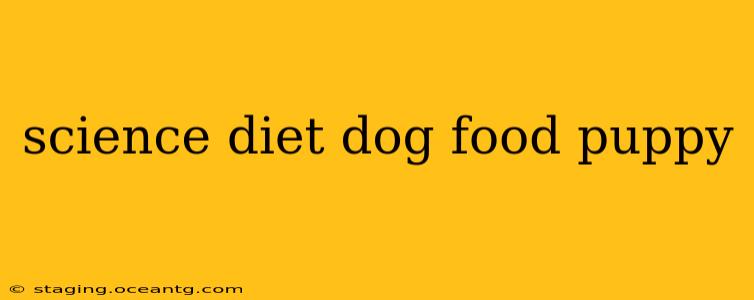 science diet dog food puppy