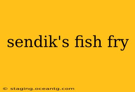 sendik's fish fry