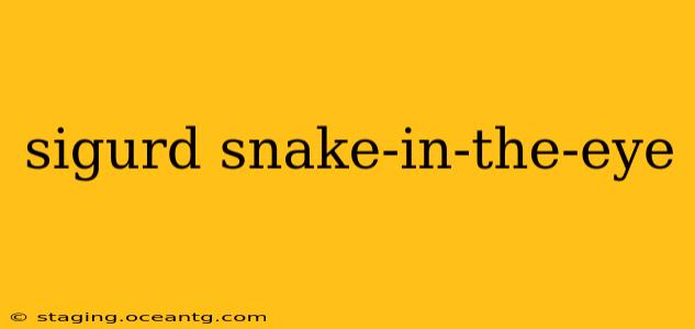 sigurd snake-in-the-eye