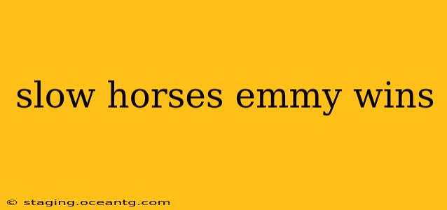 slow horses emmy wins
