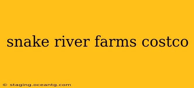 snake river farms costco