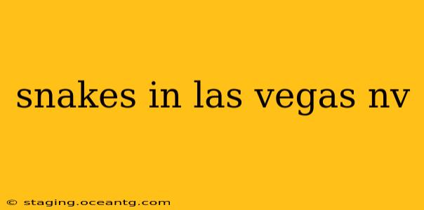 snakes in las vegas nv