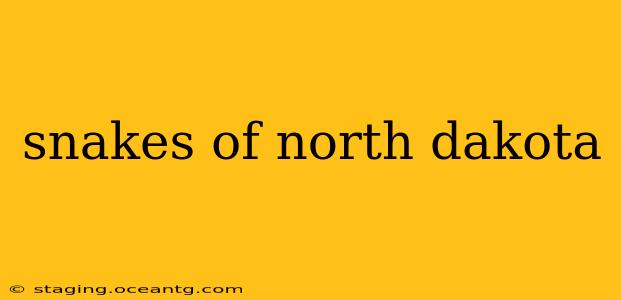 snakes of north dakota