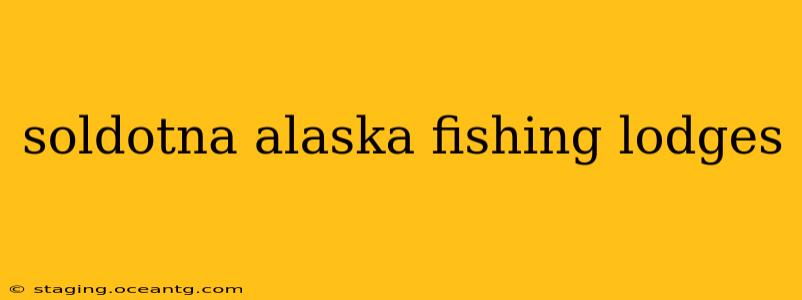 soldotna alaska fishing lodges