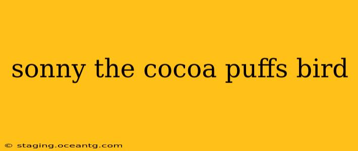 sonny the cocoa puffs bird