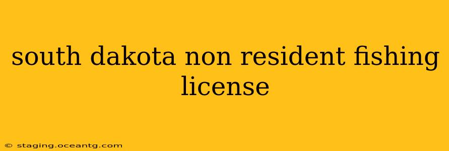 south dakota non resident fishing license