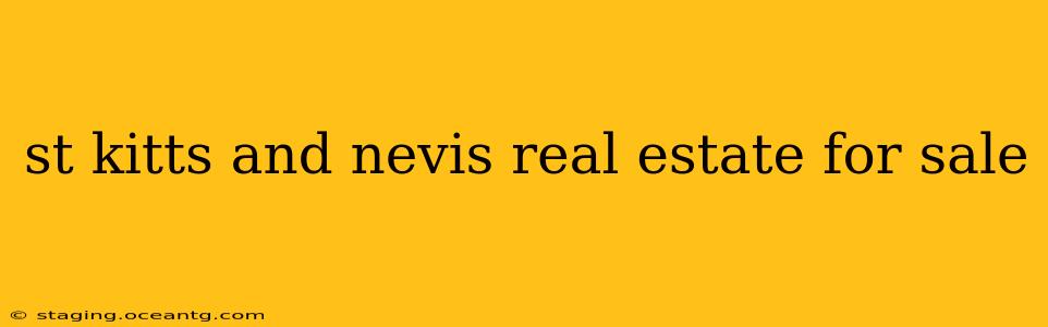 st kitts and nevis real estate for sale