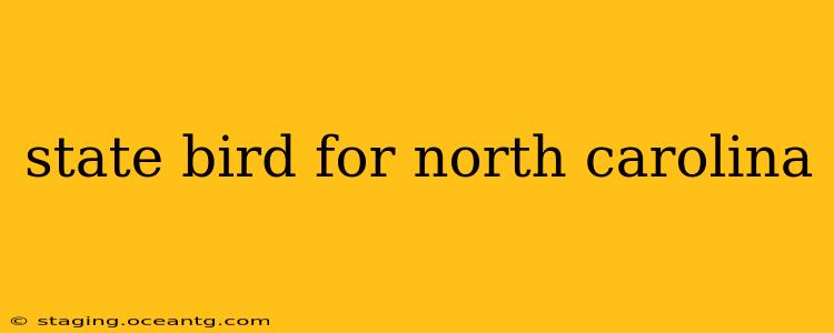 state bird for north carolina