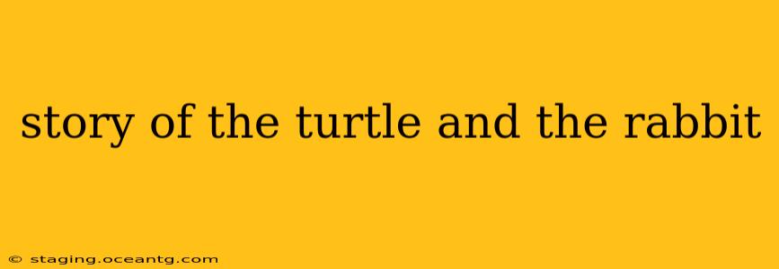 story of the turtle and the rabbit