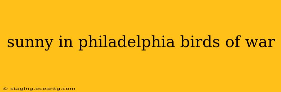 sunny in philadelphia birds of war