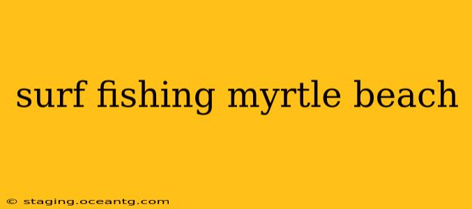 surf fishing myrtle beach
